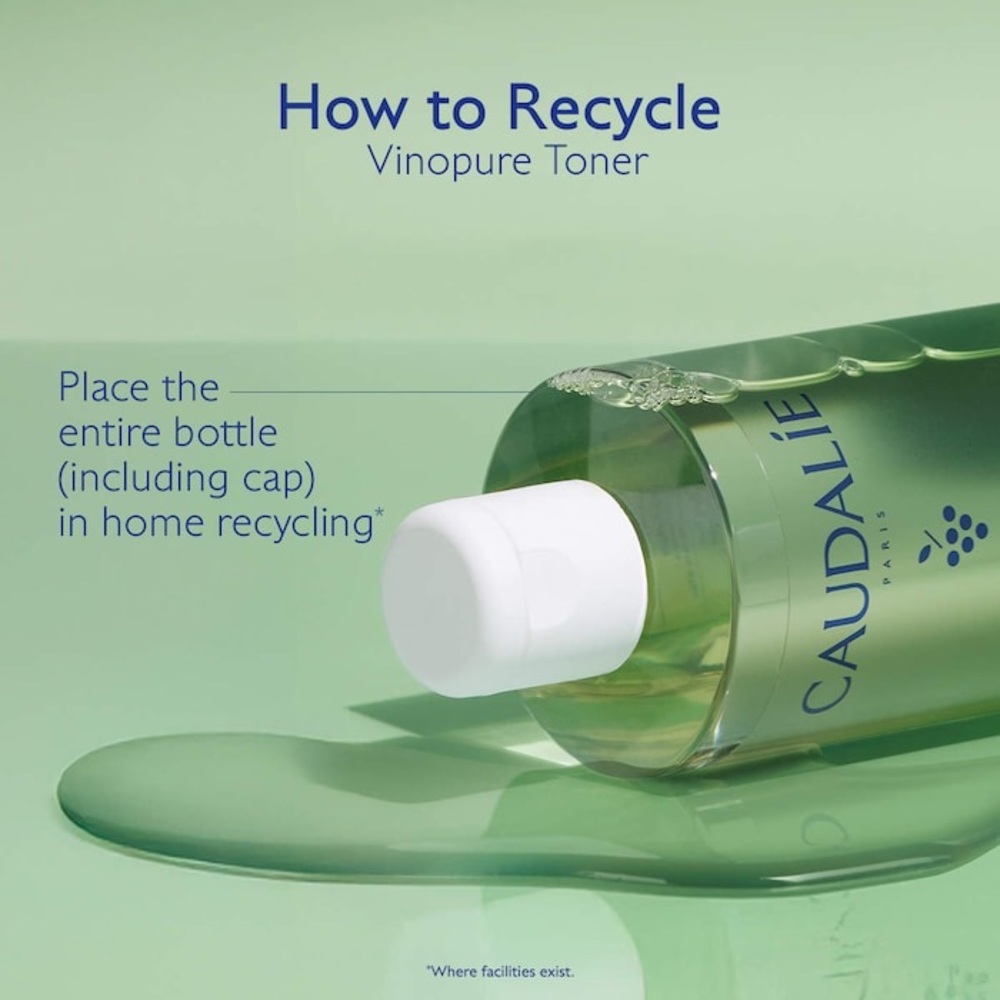Caudalie Vinopure Purifying Toner w/Natural Salicylic Acid NEW IN SEALED BOTTLE! - Picture 6 of 8